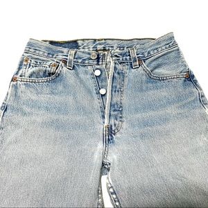 Vintage Levi’s 501 Button Fly W28 L34 #6501-0193